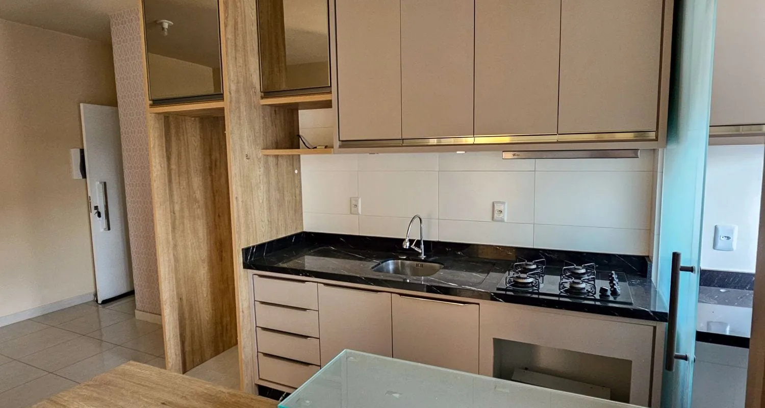 Apartamento 2 quartos semi-mobiliado no Santa Augusta