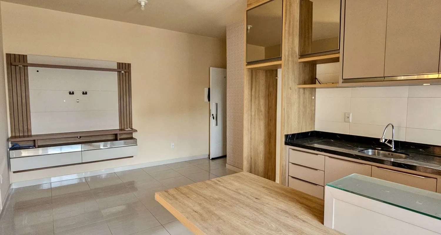 Apartamento 2 quartos semi-mobiliado no Santa Augusta
