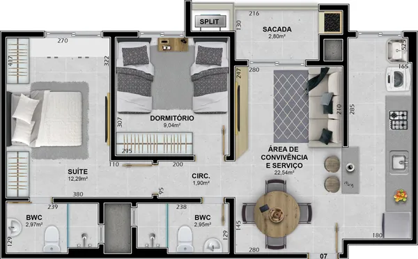 Planta Finais 07 e 08